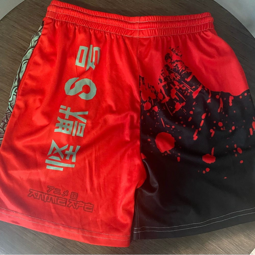 NWT Fight Shorts - Anime Ape New Monster Shonen Kaiju No. 8 - Picture 3 of 5